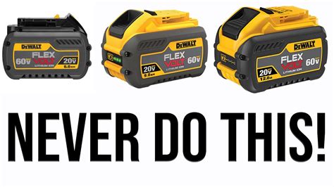 dewalt 12v vs 20v|dewalt battery cross reference chart.